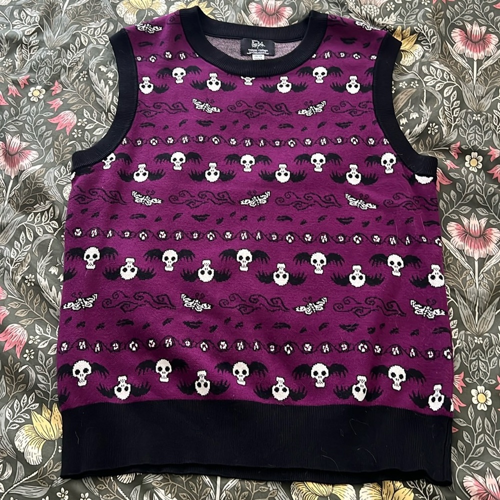 Corpse bride sweater vest